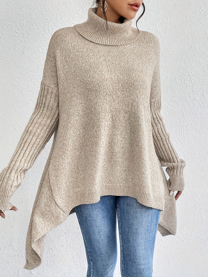 Léïna™ – The Soft & Relaxed Turtleneck Sweater