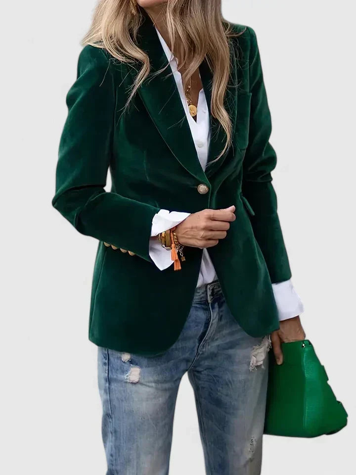 Iréna™ — Elegant Timeless Style Blazer
