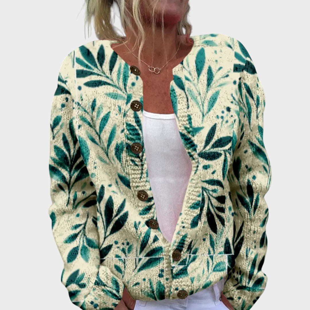 Francisca - Autumn Floral Cardigan