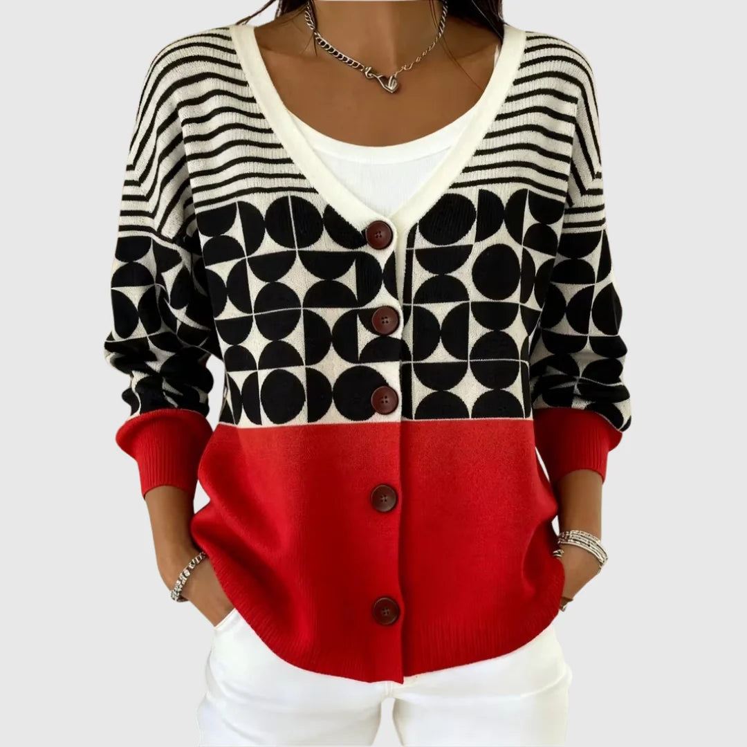 Comfortable button-up cardigan
