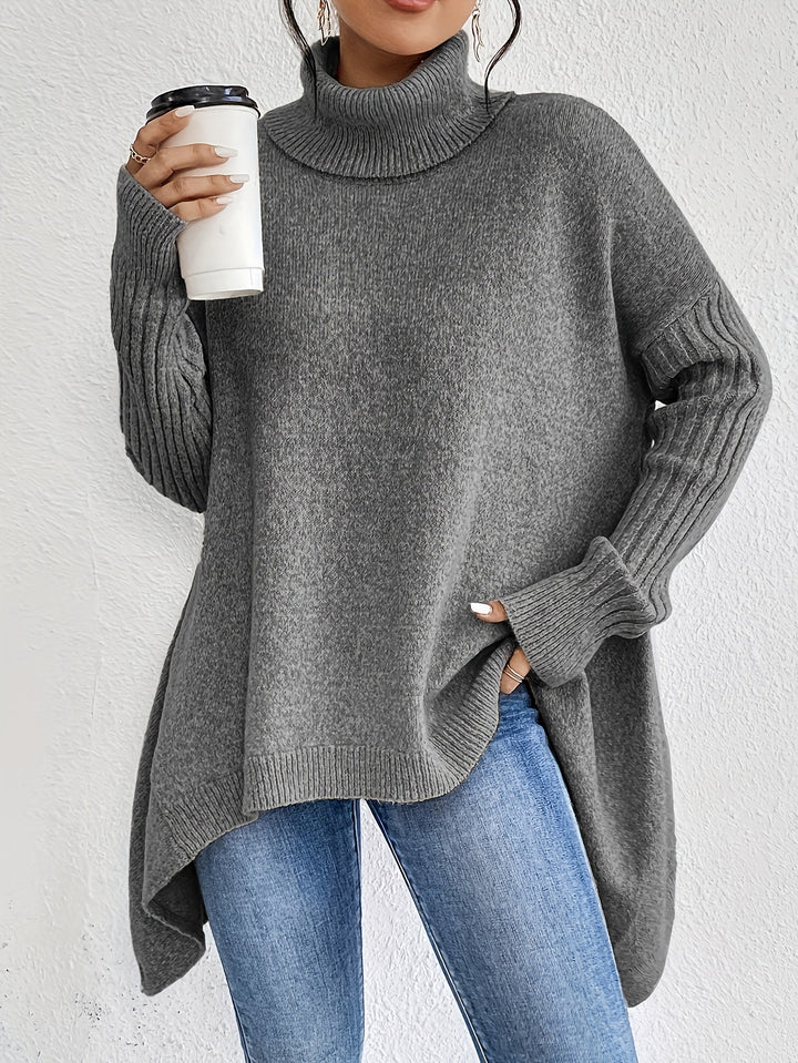 Léïna™ – The Soft & Relaxed Turtleneck Sweater