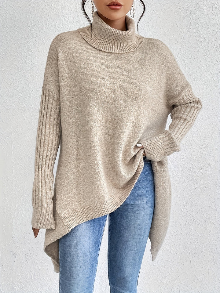 Léïna™ – The Soft & Relaxed Turtleneck Sweater