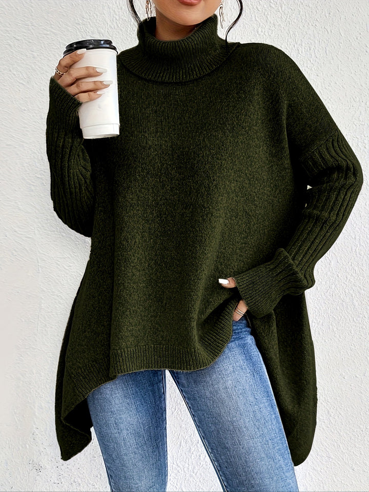 Léïna™ – The Soft & Relaxed Turtleneck Sweater