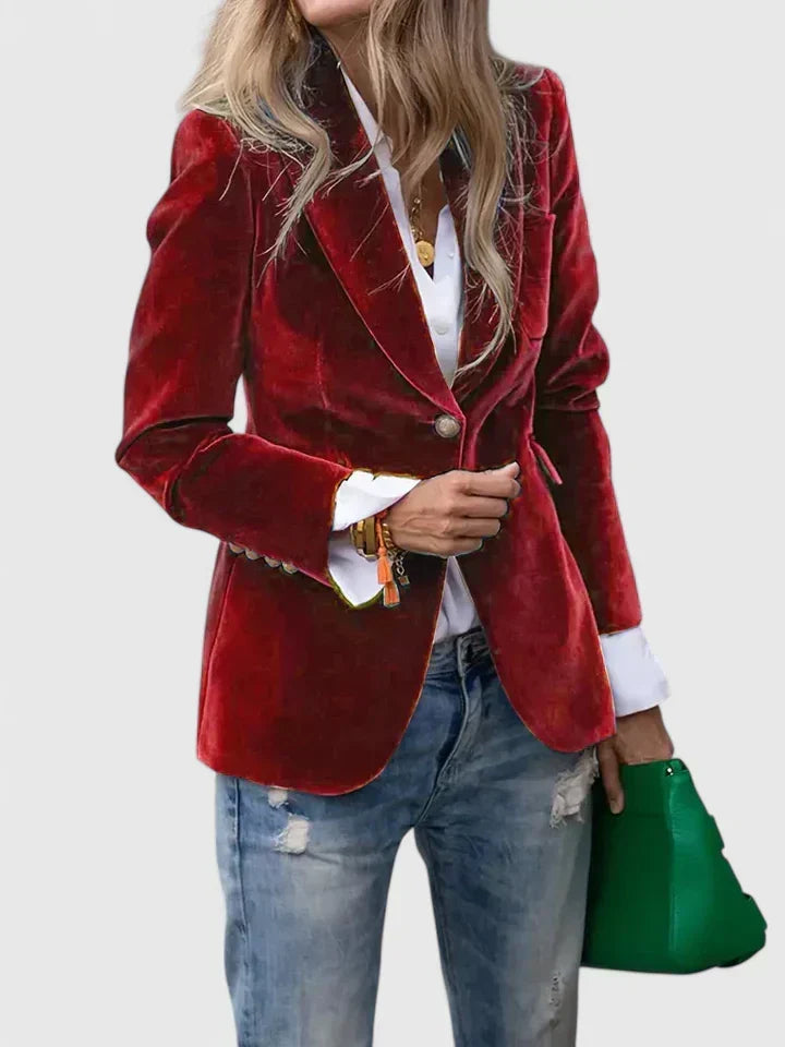 Iréna™ — Elegant Timeless Style Blazer