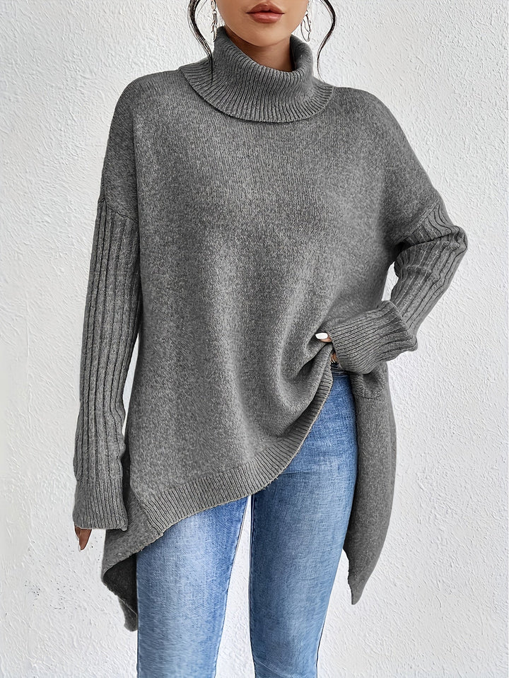 Léïna™ – The Soft & Relaxed Turtleneck Sweater