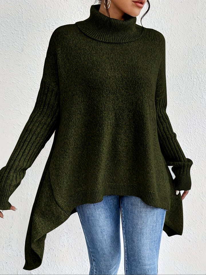 Léïna™ – The Soft & Relaxed Turtleneck Sweater