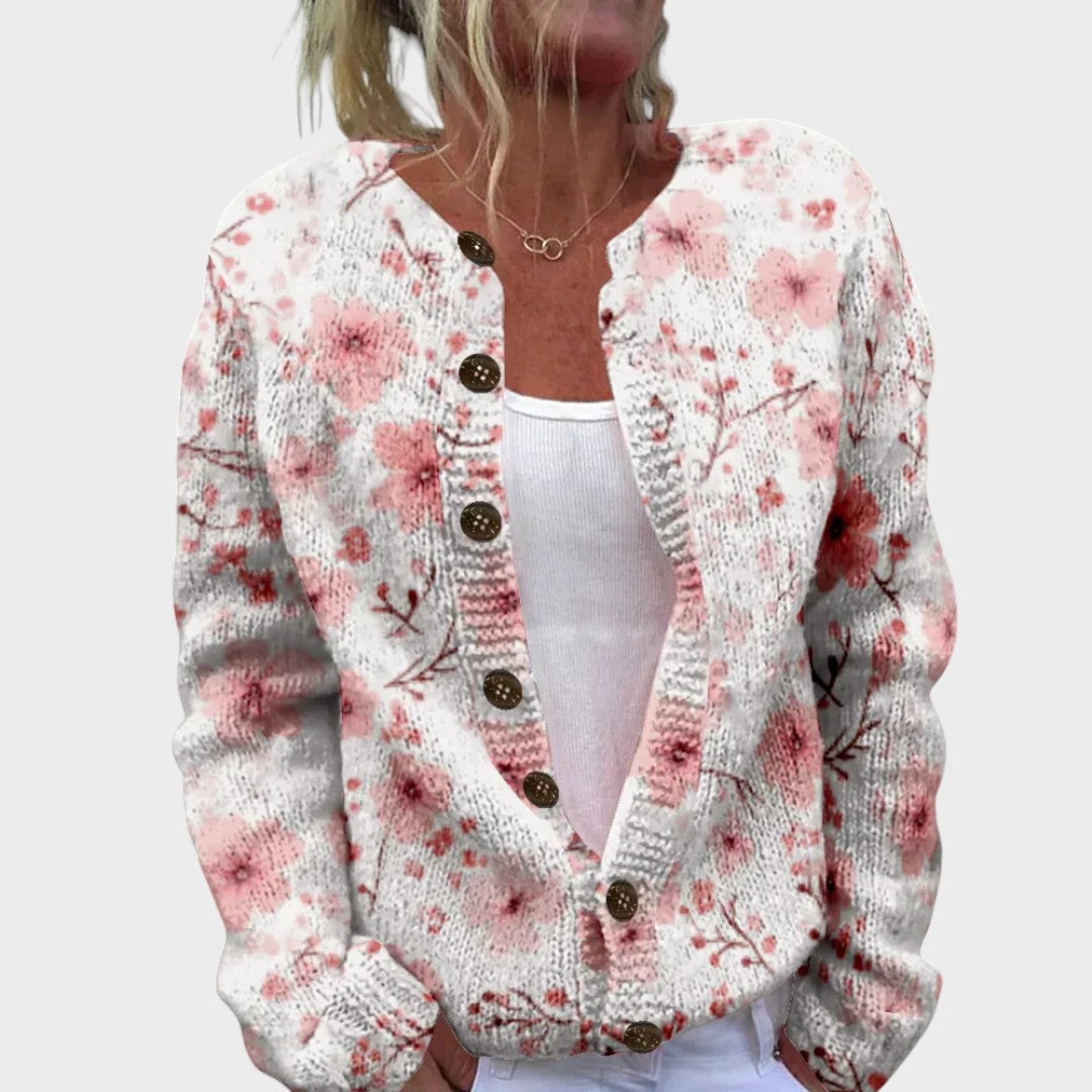Sofia - Autumn Floral Cardigan