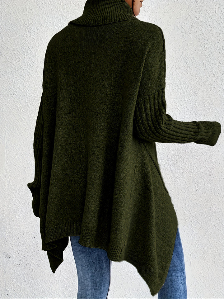Léïna™ – The Soft & Relaxed Turtleneck Sweater