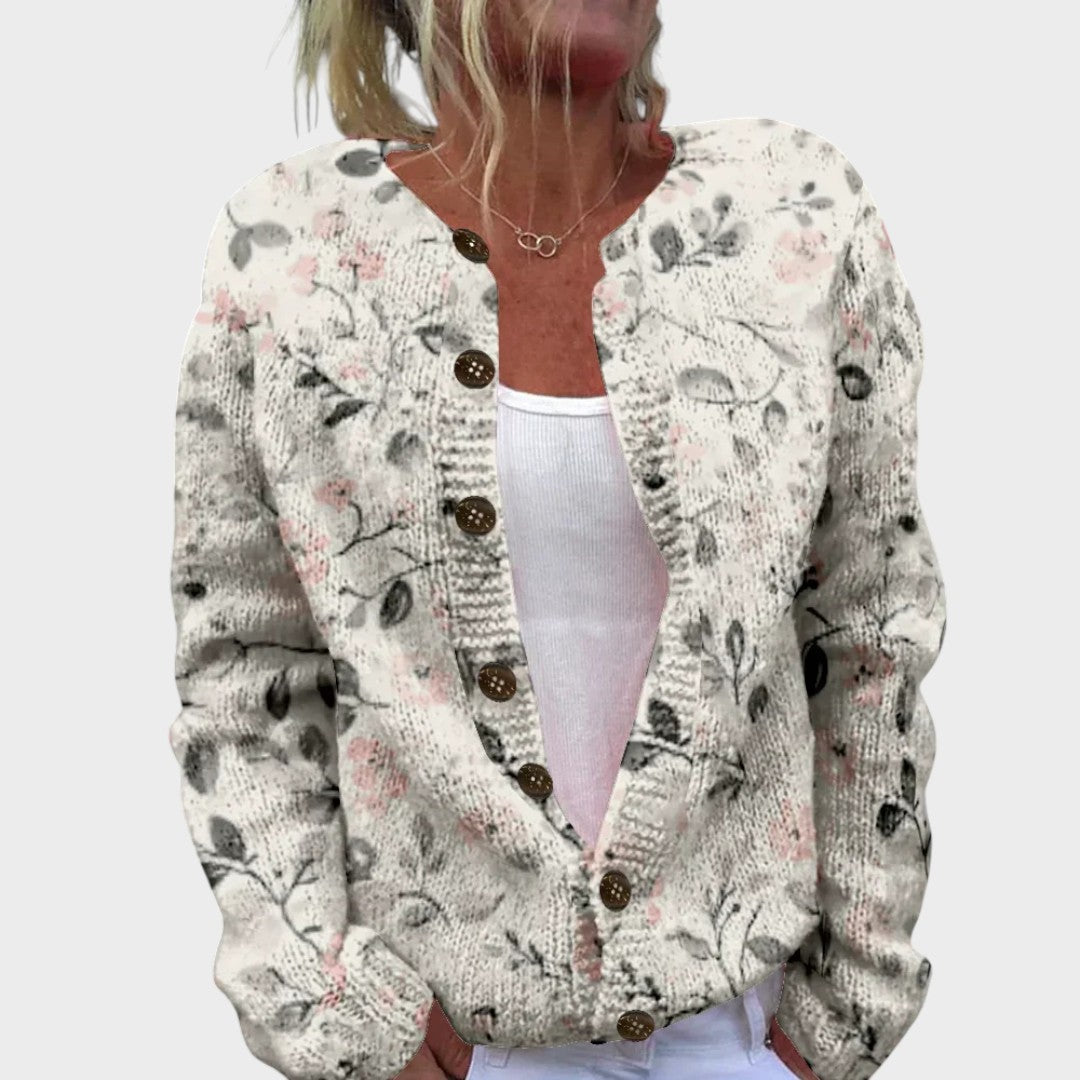 Daisy - Autumn Floral Cardigan