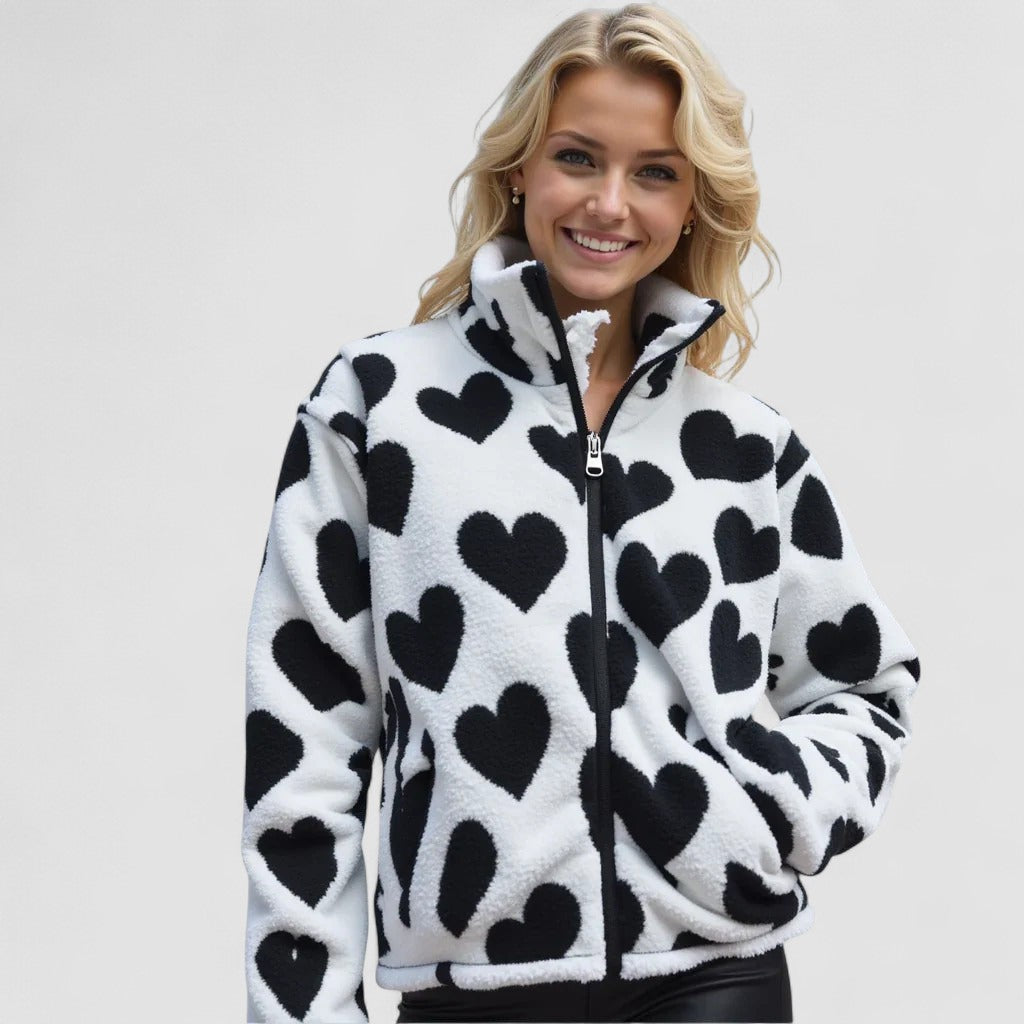 Cecília - Reversible Heart Coat