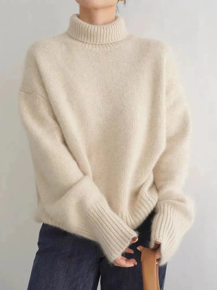 Mia - Cashmere Turtleneck Sweater