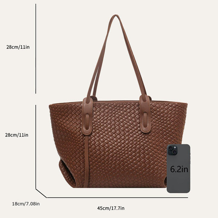CELENE™ – Stone-Textured Large Capacity Tote Bag