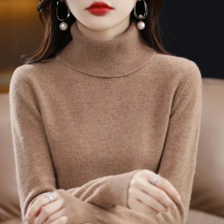Amara - Cashmere Turtleneck Sweater