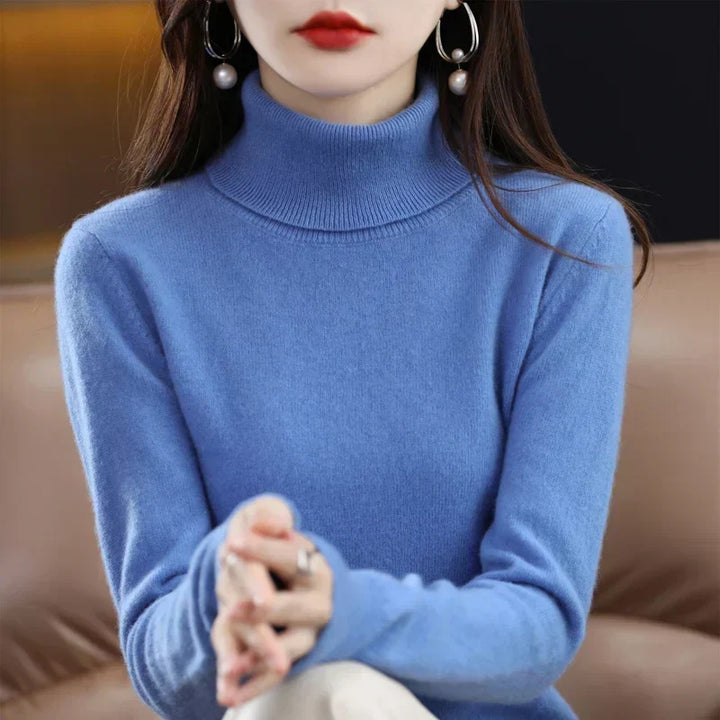 Amara - Cashmere Turtleneck Sweater