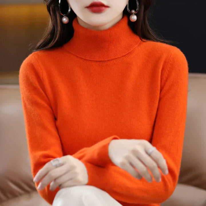 Amara - Cashmere Turtleneck Sweater