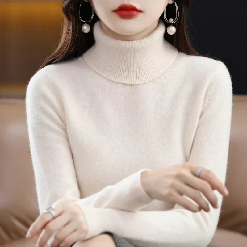 Amara - Cashmere Turtleneck Sweater