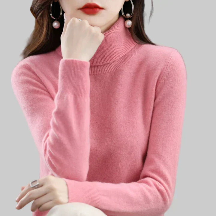 Amara - Cashmere Turtleneck Sweater