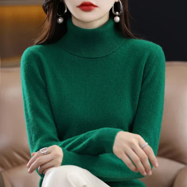 Amara - Cashmere Turtleneck Sweater