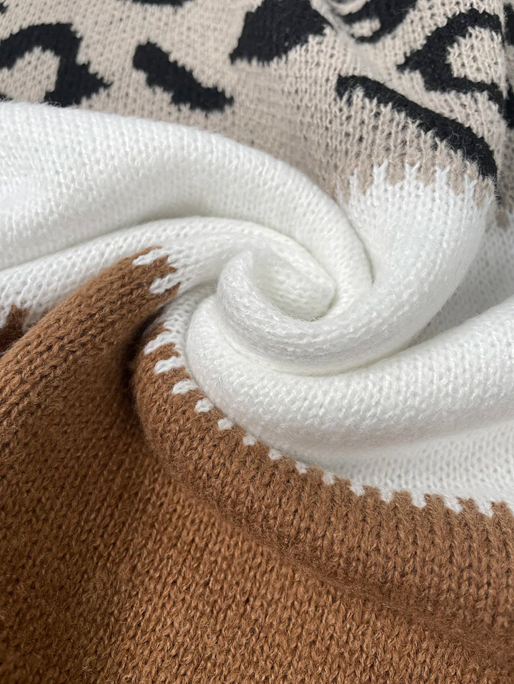 Sophie - Playful Pattern Knit Sweater