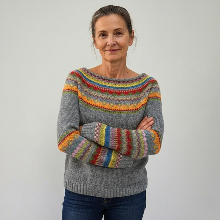 Apolline™ — Soft, Comfortable Nordic Winter Sweater