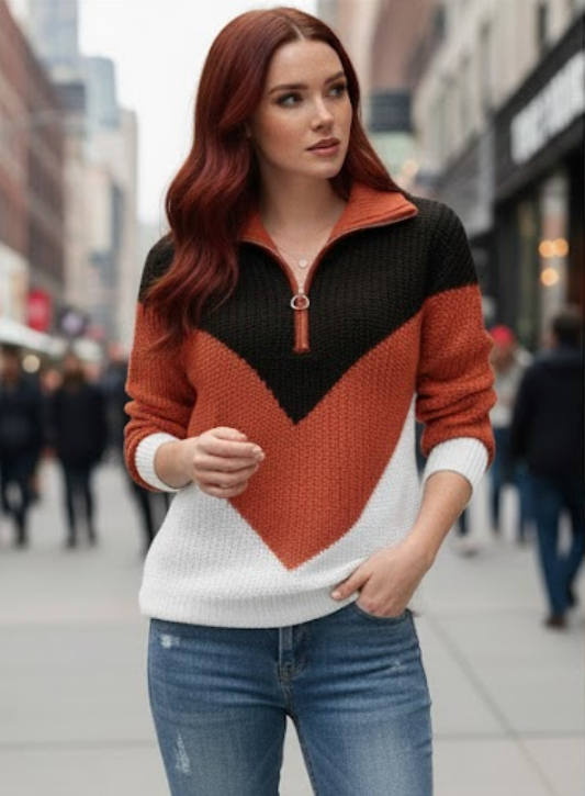 Margaux™ — Structured Comfortable Everyday Sweater