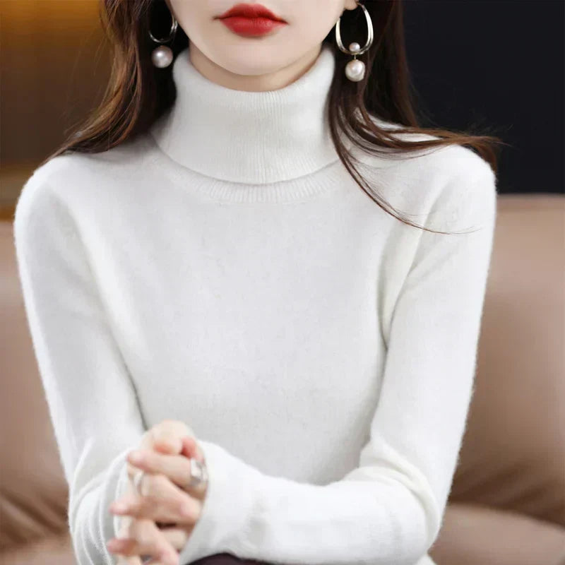 Amara - Cashmere Turtleneck Sweater