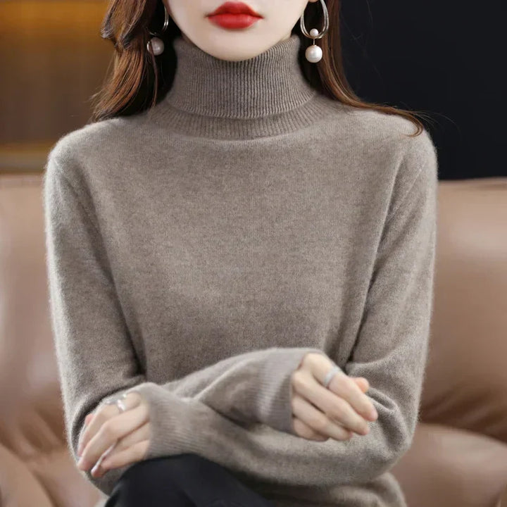 Amara - Cashmere Turtleneck Sweater