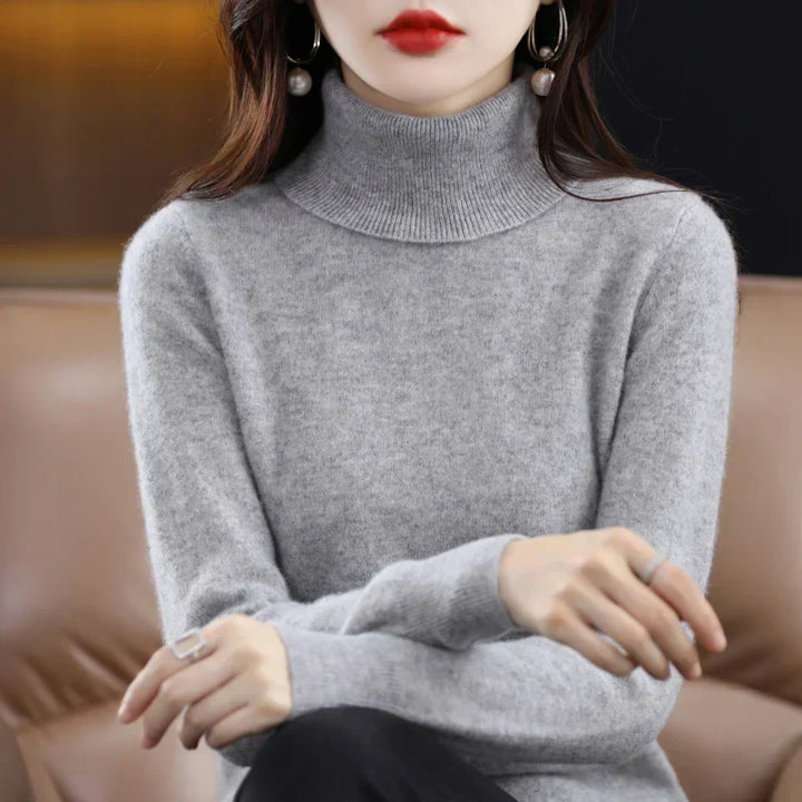 Amara - Cashmere Turtleneck Sweater