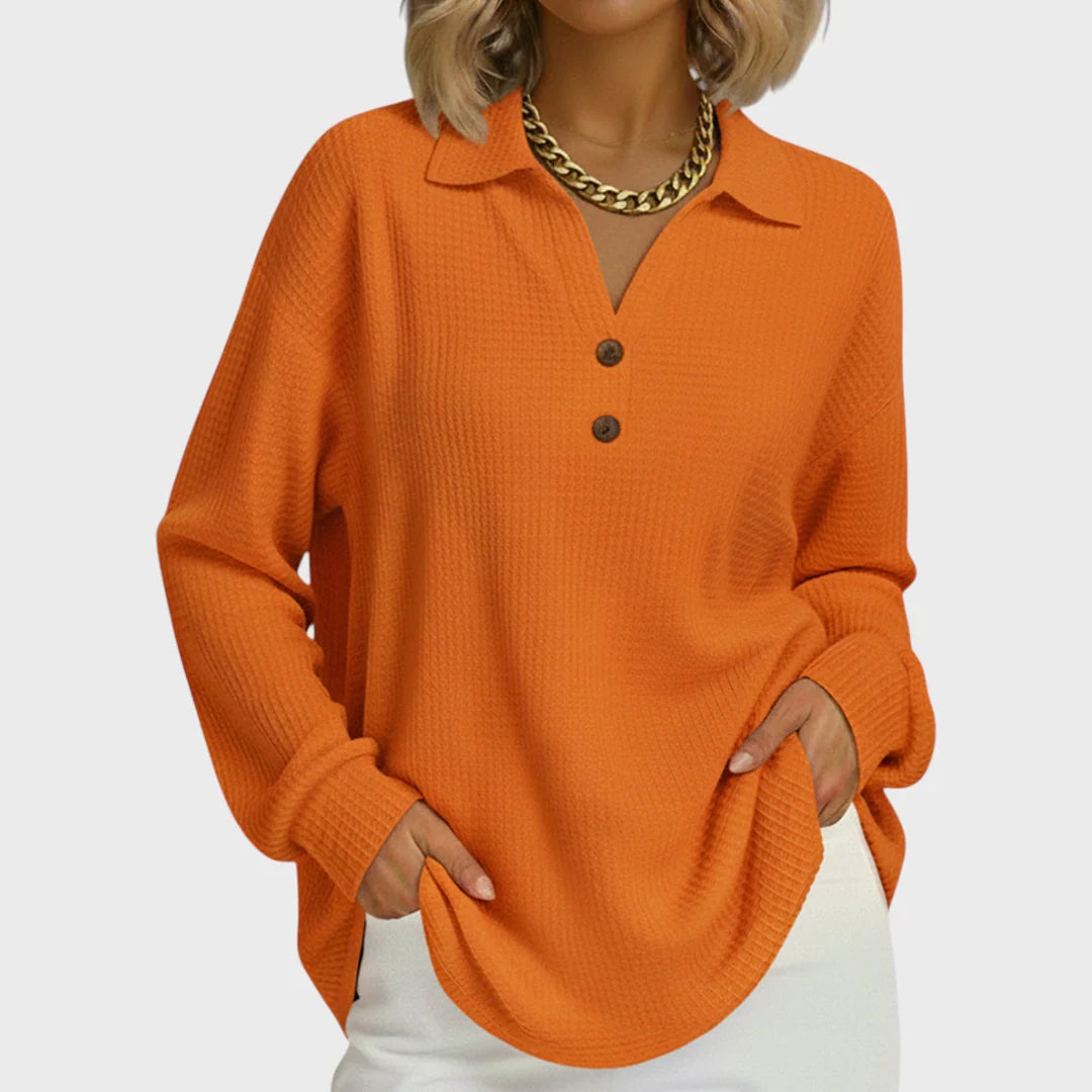 Laura – Polo-neck sweater