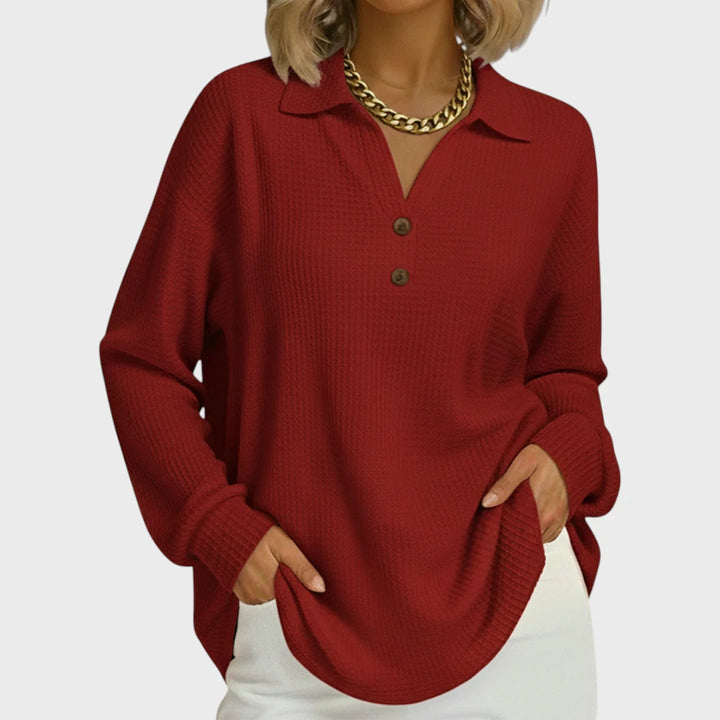 Laura – Polo-neck sweater