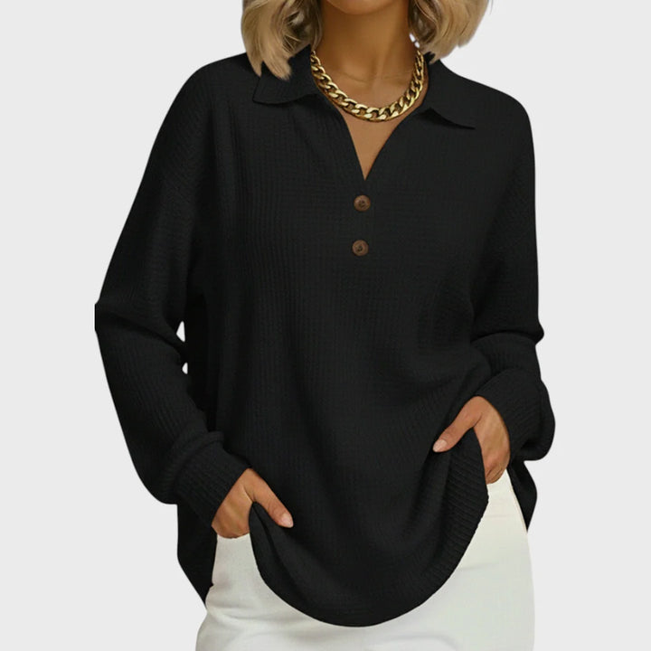 Laura – Polo-neck sweater