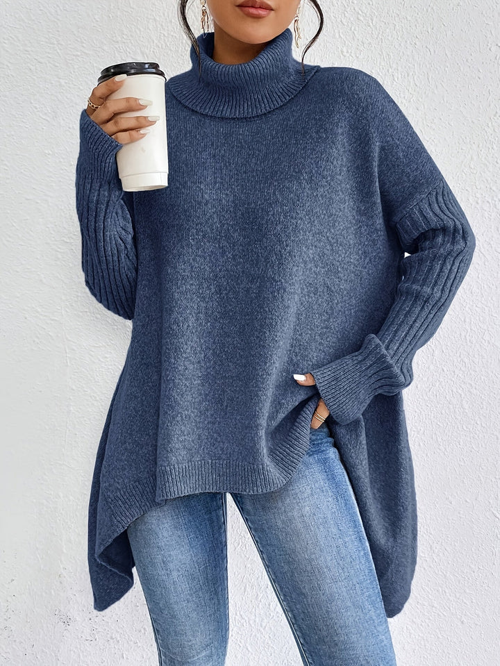 Léïna™ – The Soft & Relaxed Turtleneck Sweater