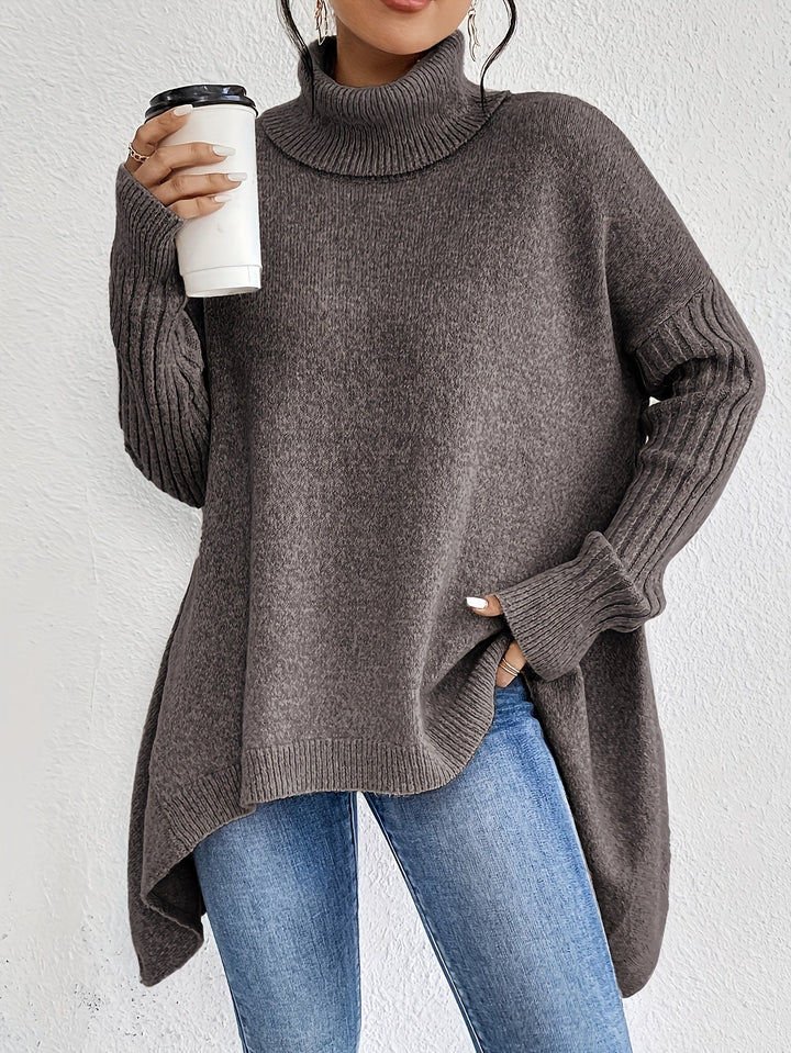 Léïna™ – The Soft & Relaxed Turtleneck Sweater