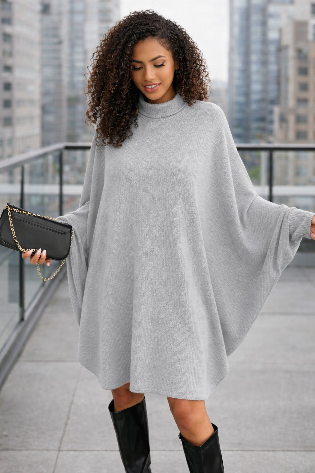 Béatrice™ — Flowy Comfortable Winter-Soft Sweater
