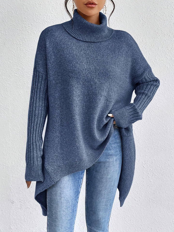 Léïna™ – The Soft & Relaxed Turtleneck Sweater
