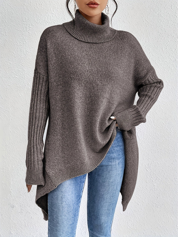 Léïna™ – The Soft & Relaxed Turtleneck Sweater